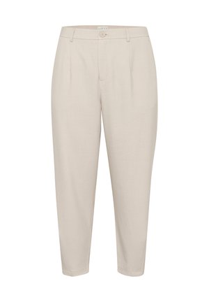 Kaffe Curve Trousers - feather gray melange