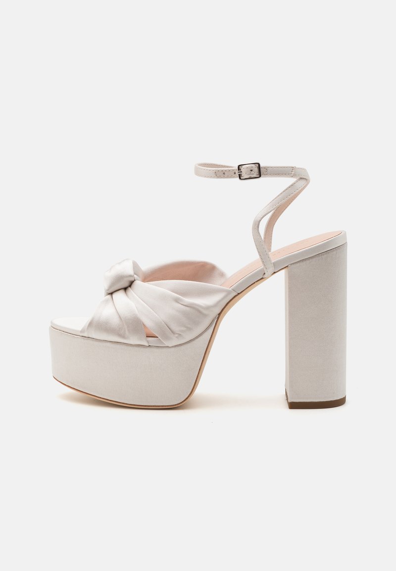Loeffler Randall ROZ Plateausandalette cream/offwhite Zalando.de