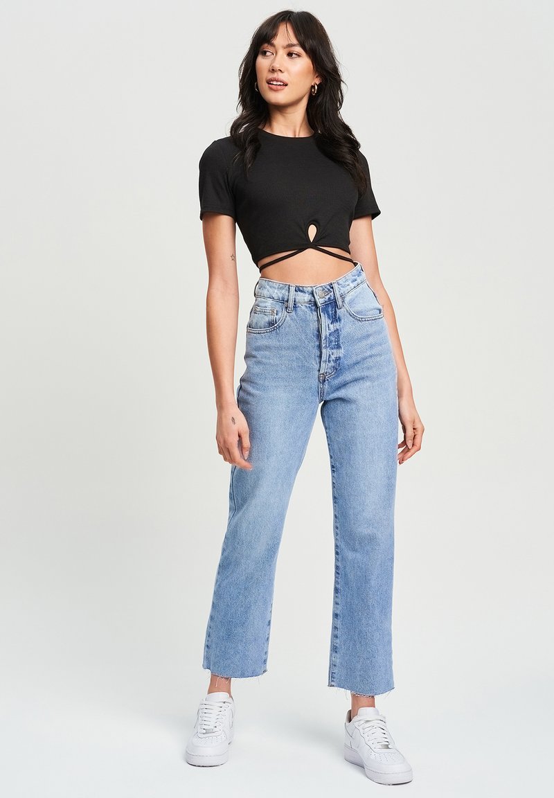 CALLI T-shirt basic zwart