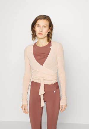 WRAP - Jumper - deep rose