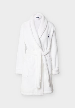 SHORT BATHROBE - Peignoir - white