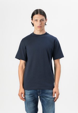 COLMAN SS O-NECK NOOS - T-shirt basique - navy