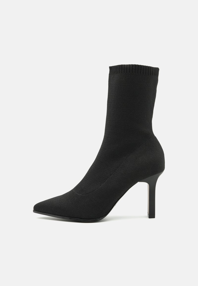 Call it Spring CIEL High heeled ankle boots open black/black