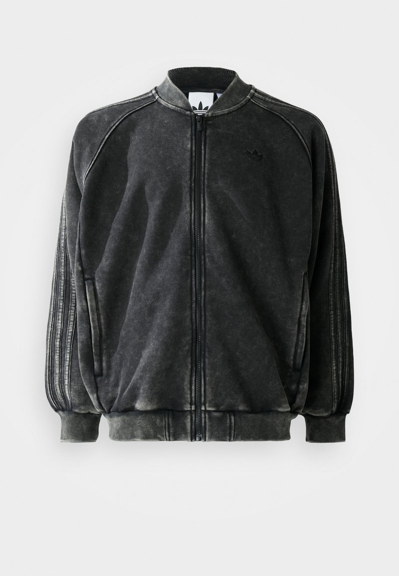 adidas Originals Sweater met rits zwart adidas Originals Sweater met rits zwart