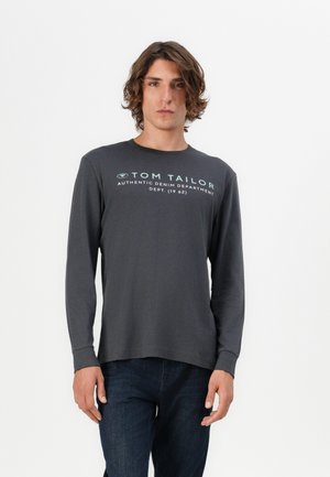 TOM TAILOR Longsleeve - tarmac grey
