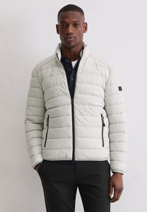 Winterjas - concrete clay