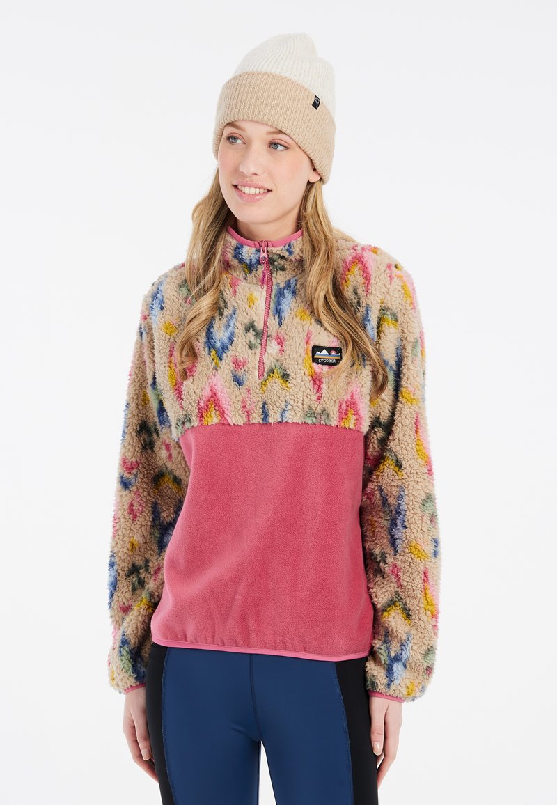 Protest PRTSUMI - Fleece trui - kitoffwhite