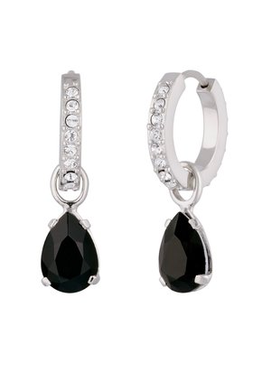 SPARKLING BASIC - MIT KRISTALLEN VON SWAROVSKI® - Ohrringe - silver-coloured