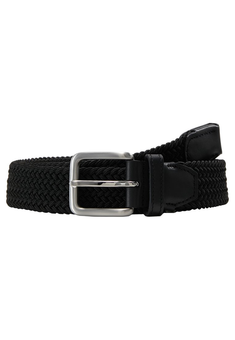 Black braided belt