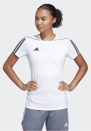 adidas Performance TIRO 23 LEAGUE - Sport T-Shirt - white/black