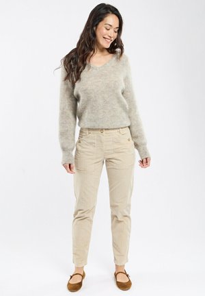 Pantalon classique - white pepper