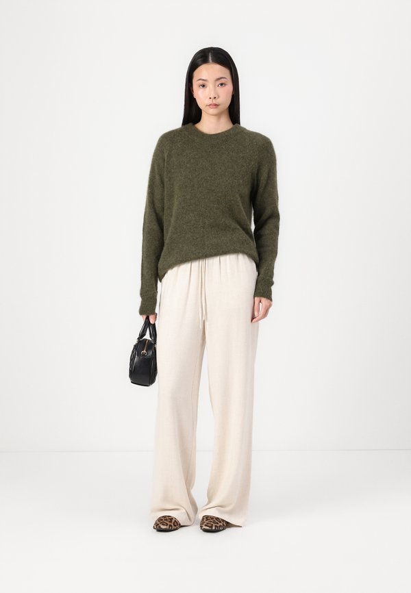 SLFVIVA GULIA LONG SUN - Trousers - sandshell2