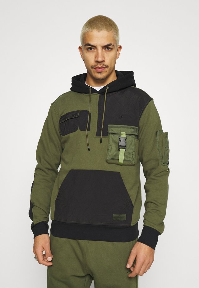 TACTICAL HOODIE - Kapuzenpullover - olive