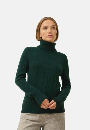 ESTELLE TURTLENECK SWEATER - Pullover - cypress