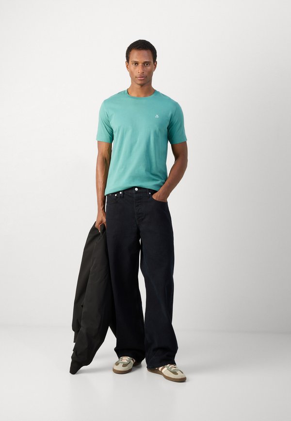 SHORT SLEEVE LOGO PRINT - Basic T-shirt - eucalyptus3