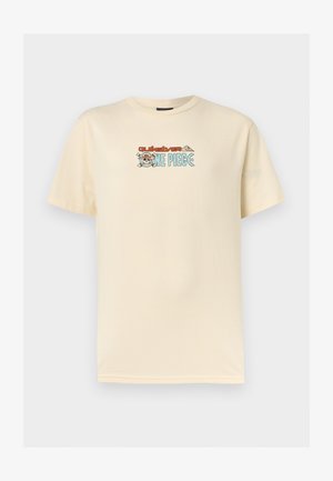 PIRATES ISLAND UNISEX - Nyomott mintás póló - bone white