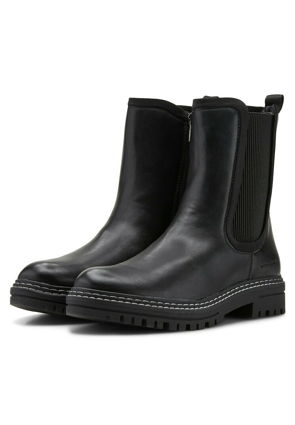 TOM TAILOR Korte laarzen - black/zwart - Zalando.nl