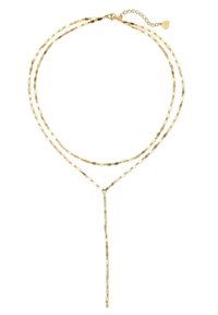LAYERED Y - Necklace - gold-coloured