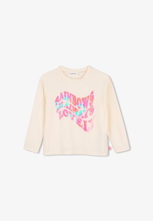 Billieblush, LONG SLEEVE T-SHIRT KID GIRL - Langærmet T-shirt - ivory