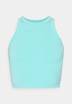 Stronger SOFT SEAMLESS TANK  - Topper - basic turquoise