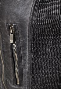 Morgan Imitatieleren jas - grey