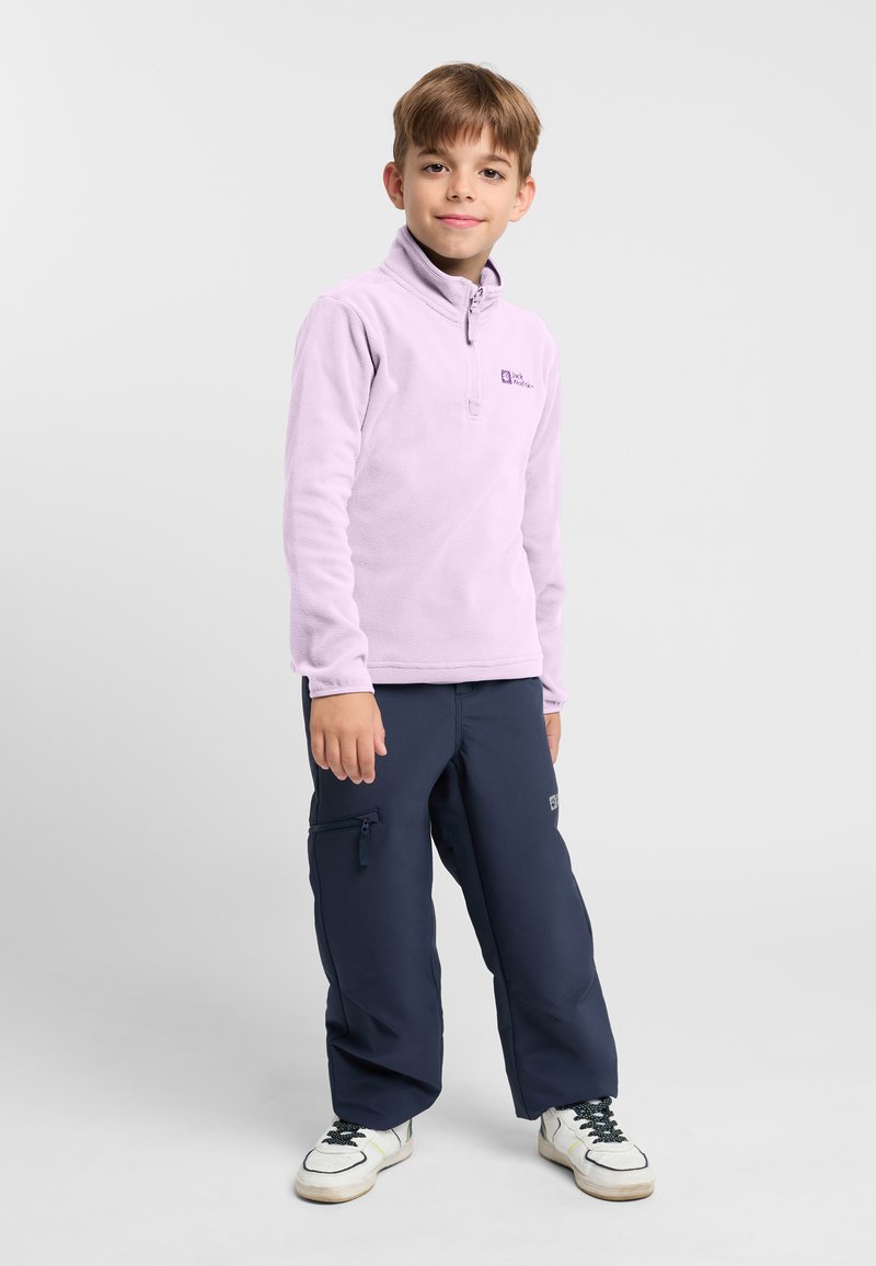Jack Wolfskin TAUNUS HALFZIP - Felpa in pile - pale lavendar
