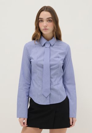 STRIPED  - Blusa - light blue
