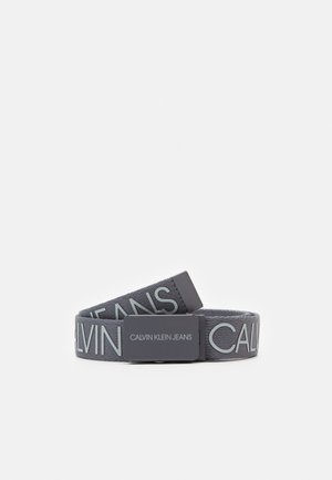 LOGO BELT UNISEX - Gürtel - asphalt grey