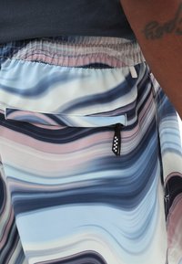 Vans PRIMARY PRINT ELASTIC WAIST BOARD - Badeshorts - medium blue
