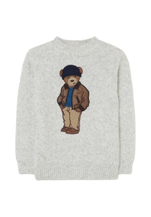 REGULAR FIT - Strickpullover - grey marl