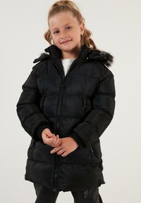 LELA REGULAR FIT - Ziemas mētelis - black