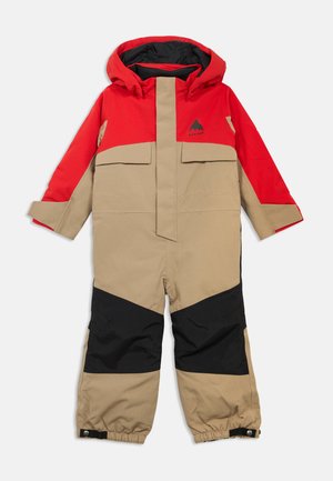 ONE PIECE UNISEX - Mono para la nieve - flame scarlet/summit taupe