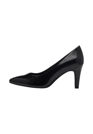 High heels - black patent