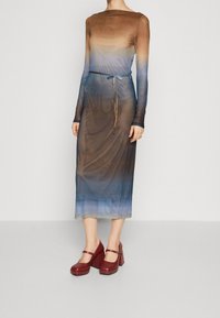 Vero Moda Fodralklänning - blue-grey