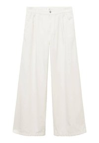 WIDELEG PLEATED  - Wide Leg - off-white