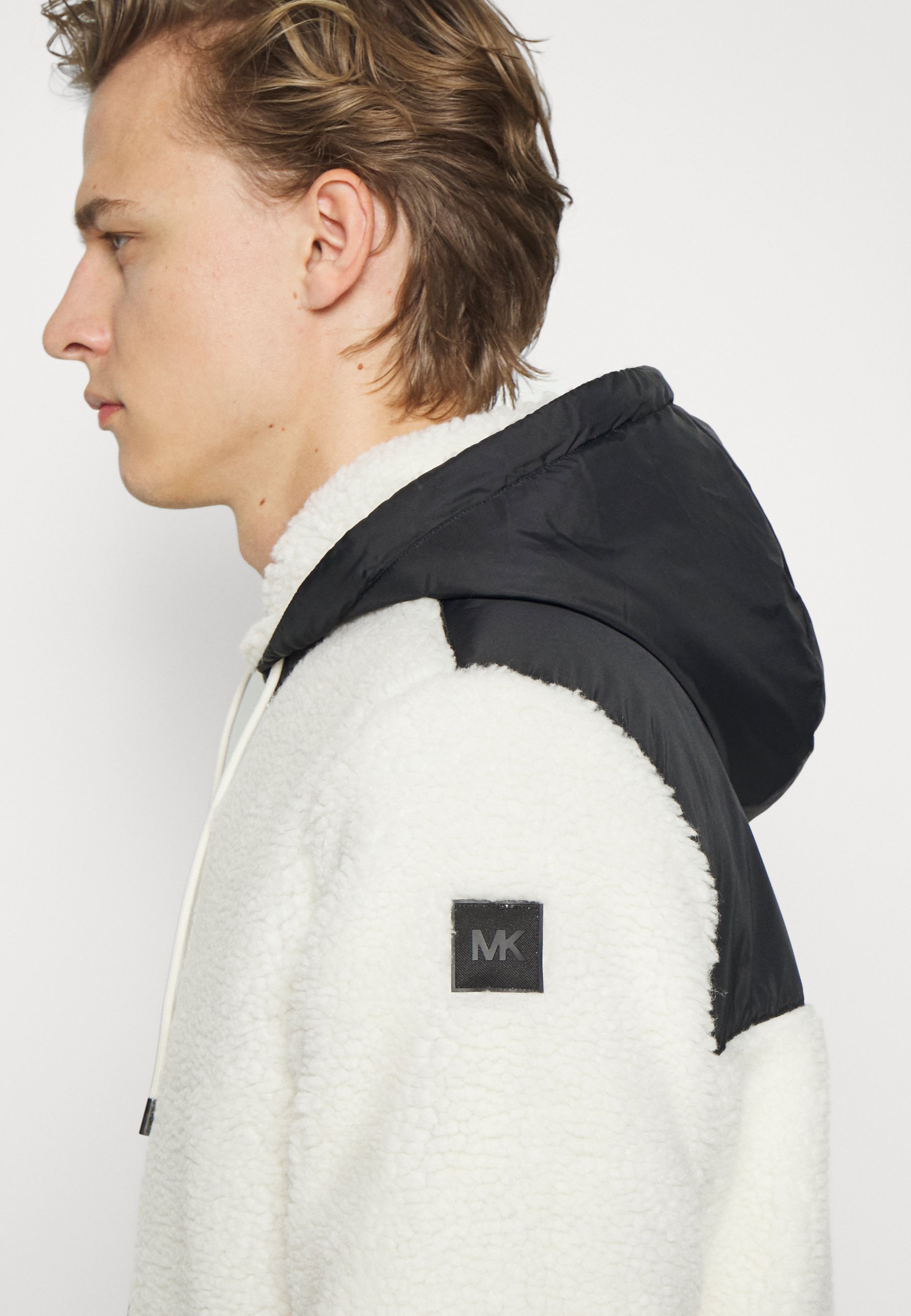 Michael Kors MIX MEDIA HOODIE - Fleece 