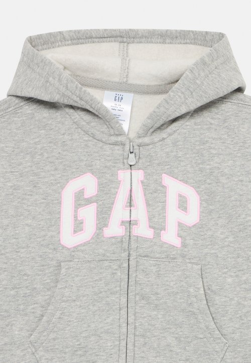 Sweat garçon zippé à capuche sport - anthracite, Garçon