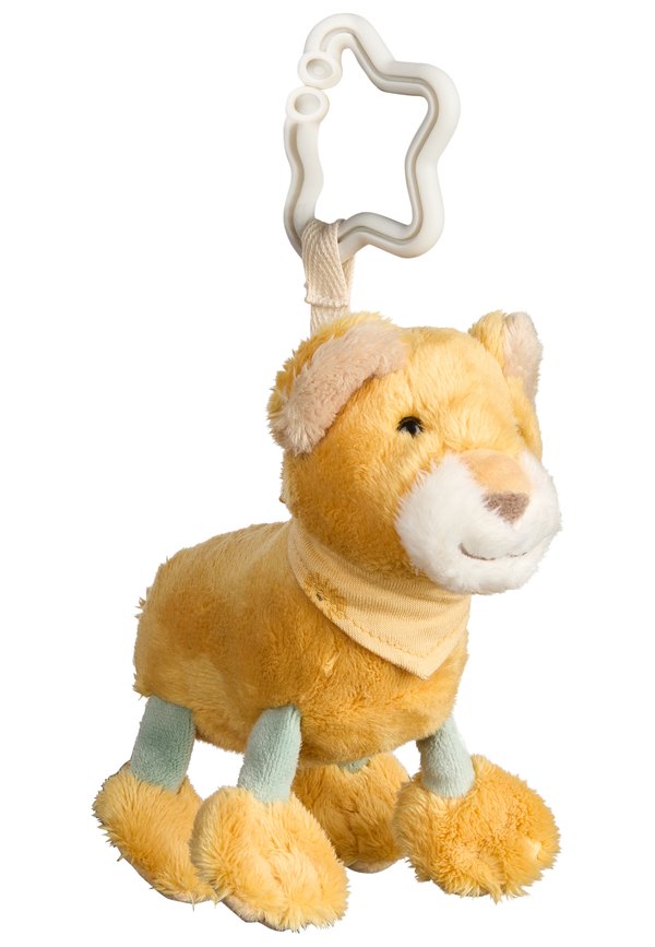 ANHÄNGER LÖWE LEO – Baby-Spielzeug – gelb
