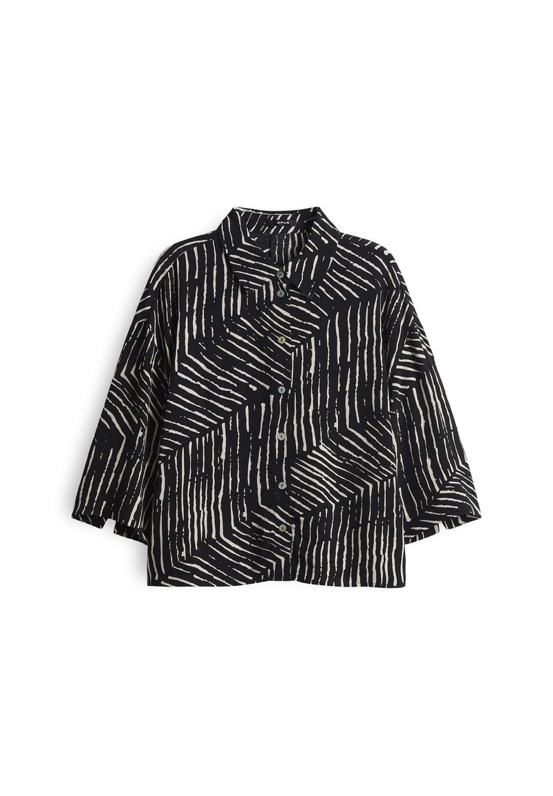 Opus Overhemdblouse zwart