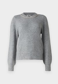 GAIDA LIFE O-NECK - Strickpullover - grey