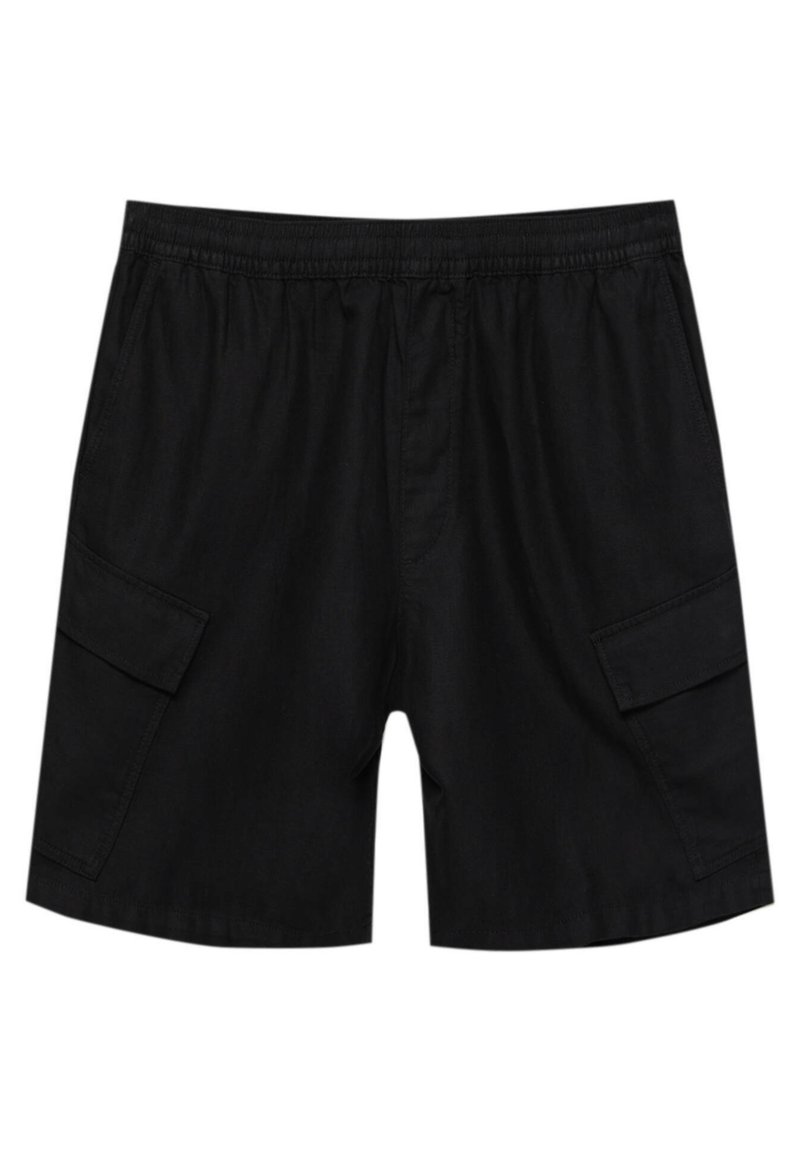 PULL&BEAR Shorts zwart PULL&BEAR Shorts zwart