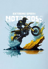 tup tup MOTOCROSS srebrny