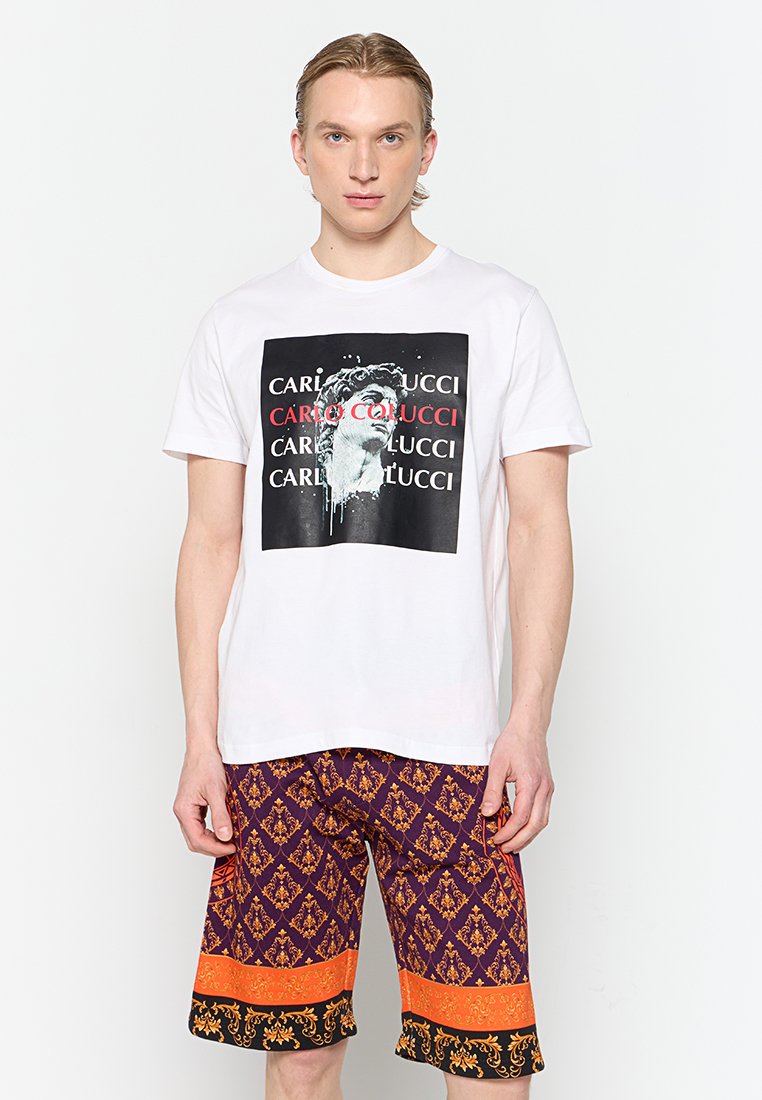 carlo colucci T-shirt print wit
