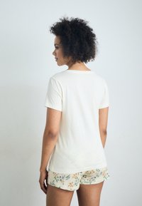 LASCANA VIVANCE DREAMS BY LASCANA L‘AUTOMNE SHORTY  - Komplet pidžame - beige