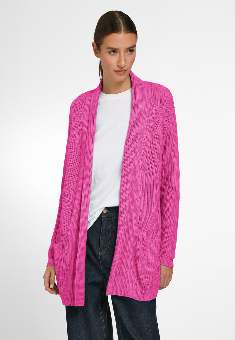 PETER HAHN Strickjacke - pink - Zalando.de