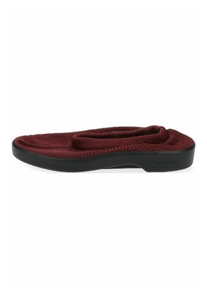 Slippers - bordeaux