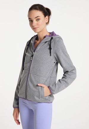 FUNCTIONAL - Vetoketjullinen college - grau melange flieder