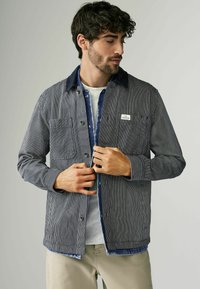 Next - REGULAR FIT - STRIPE - Pluus - navy blue Väikepilt 1