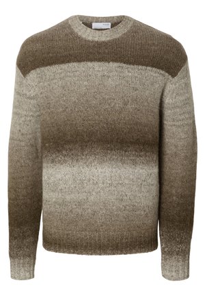 Selected, SLHGAARD RELAXED CREW NECK - Πουλόβερ - taupe