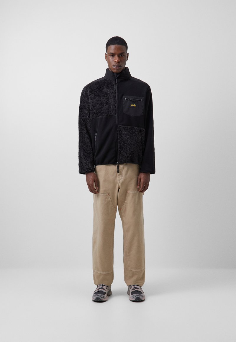 Stan Ray PATCHWORK JACKET Fleece jacket black Zalando.co.uk